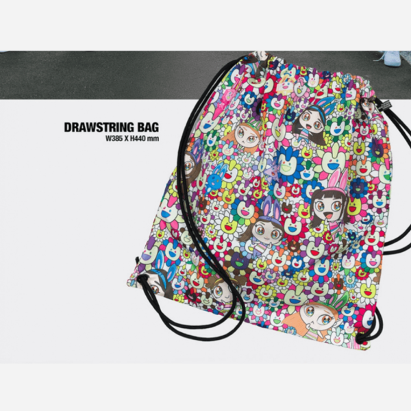 [NewJeans]  Supernatural  NJ X MURAKAMI Drawstring Bag ver. For Discount - Image 3