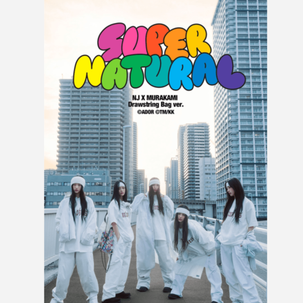 [NewJeans]  Supernatural  NJ X MURAKAMI Drawstring Bag ver. For Discount - Image 2