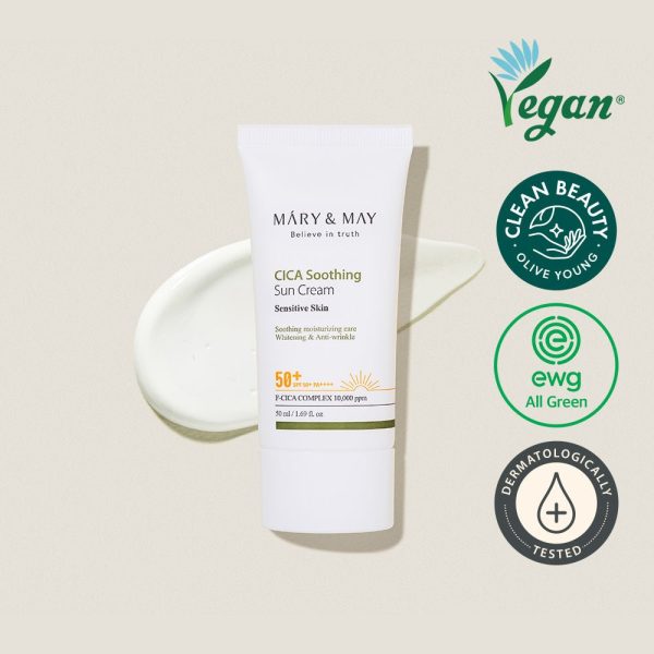 CICA Soothing Sun Cream SPF50+ PA++++ 50ml Online now