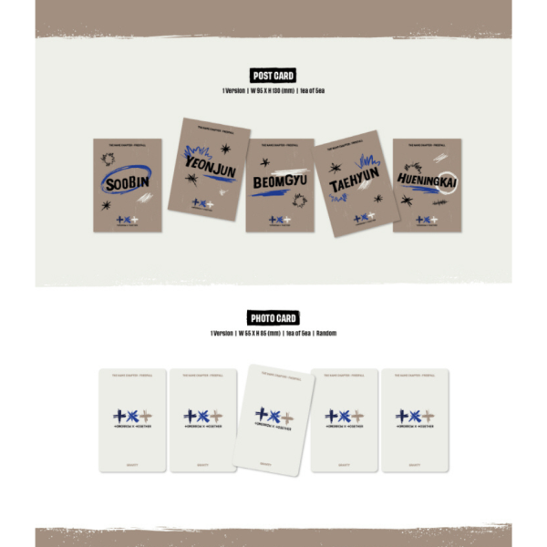 [TXT] TOMORROW X TOGETHER [이름의 장: FREEFALL] (GRAVITY Ver.) Online Sale - Image 4