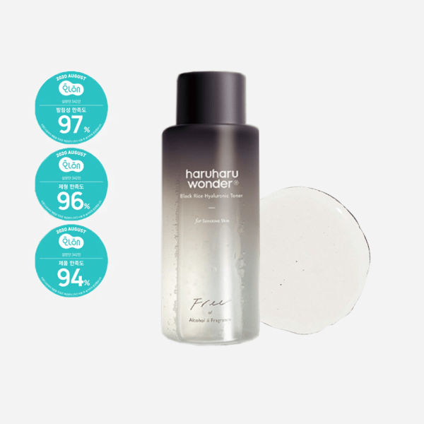 Black Rice Hyaluronic Toner Unscented 150ml Hot on Sale