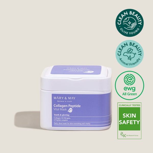 Collagen Peptide Vital Mask 30EA For Cheap